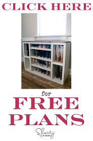 Diy Shoe Storage Cabinet Shanty 2 Chic