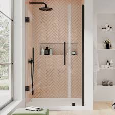 Alcove Frameless Hinge Shower Door