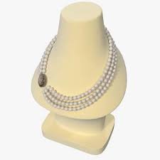 3d Model Jewellery Display Bust And
