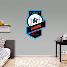 Miami Marlins Banner Personalized Name