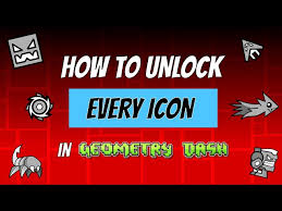 To Unlock Every Icon In Geometry Dash