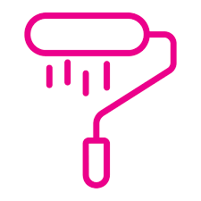 Roll Paint Brush Generic Outline Color Icon