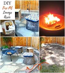 Diy Fire Pit Lounge Area Little