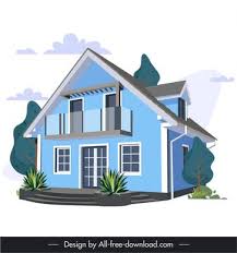 Icon House Garden Vectors Images