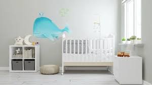 Empty Baby Bed Stock Footage Royalty