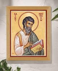 St Matthew Original Icon 14 Tall