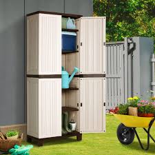 Livingfusion 173cm Lena Outdoor Storage