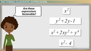 Factoring Quadratic Expressions