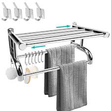 Wall Mounted Hotelier Towel Rack