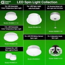 Commercial Electric Spin Light 5 In