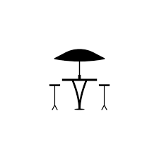 Premium Vector Picnic Table Icon