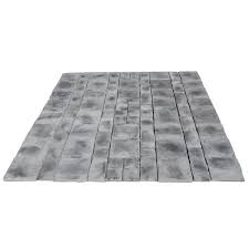 100 Sq Ft Gray Concrete Paver Kit