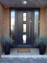 Contemporary Front Door Grey