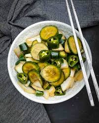 Korean Cucumber Salad Oi Muchim 오이