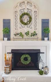 Spring Ideas For Mantel Decor