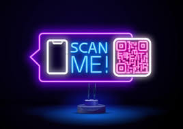 Qr Code For Smartphone Inscription Scan