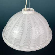 Swirl Murano Glass Pendant Lamp Italy