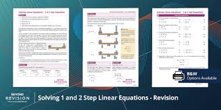 Solving Algebraic Equations Gcse