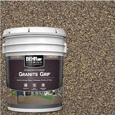 5 Gal Gray Tan Granite Decorative Flat