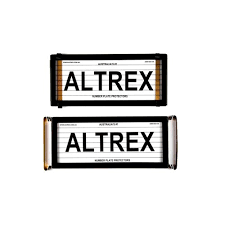 Altrex Number Plate Protector Covers