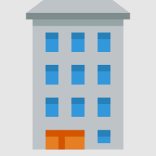 3 D Building Building Icon Commercial