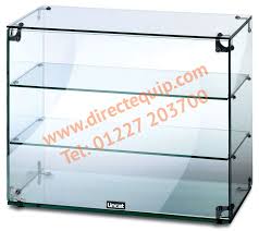 Lincat Glass Display Cases With Open Backs