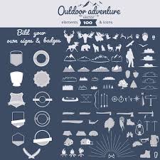 Vector Outdoor Adventure Elements