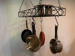 Wrought Iron Kitchen Pot Rack Ceiling
