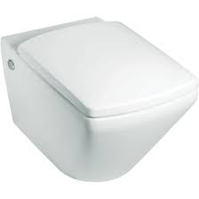 Escale Wall Hung Toilet With Oval Flush