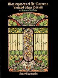 Art Nouveau Stained Glass Design