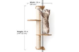 How To Install Wall Mounted Cat Furniture