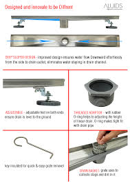 Stainless Steel Linear Shower Drain