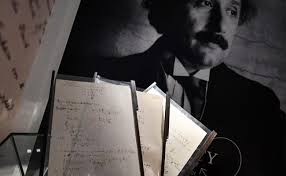 Albert Einstein Notes For Theory Of