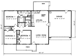 Plan 45269 Simple Ranch House Plan
