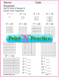 18 Exponent Worksheets For Practice