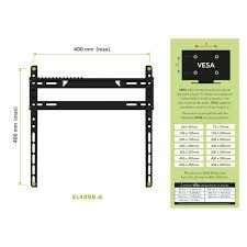 Avf Eco Mount Flat Low Profile Wall