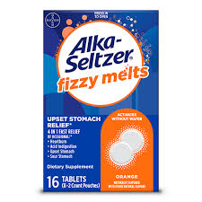 Alka Seltzer Fizzy Melts Orange Alka