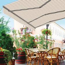 Remote Retractable Patio Awning