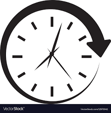 Round Wall Clock Icon Image Royalty