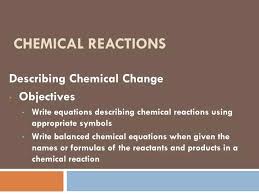 Ppt Chemical Reactions Powerpoint