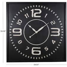 Large Distressed Og Wall Clock
