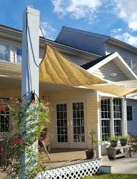Simple Retractable Patio Shade Sail