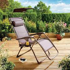 Deluxe Reclining Garden Chair Green