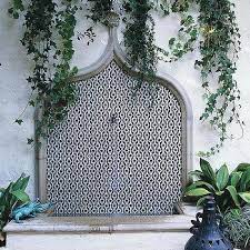 Moorish Style Water Fountain Design Ideas
