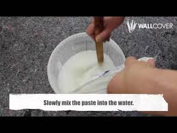 Wallpaper How To Mix Paste