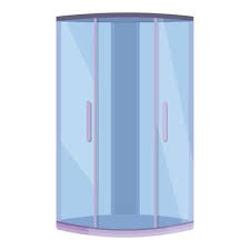 Design Shower Stall Icon Cartoon Style