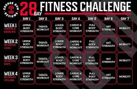 28 Day Workout Challenge 2024