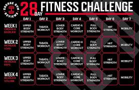 28 Day Workout Challenge 2025