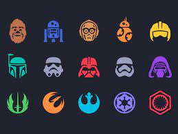 7 Star Wars Icons Free Psd Vector