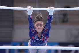 uneven bars and beam at tokyo olympics